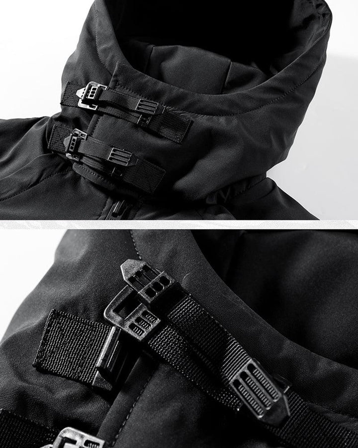 Defeat You Multi-pocket Cargo Jacket - Techwear Official