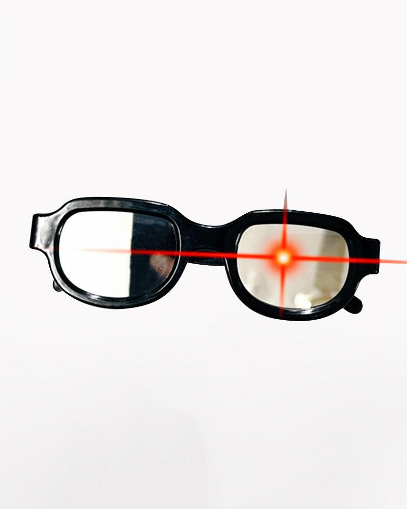 Detective Red Eye LED Glasses - Techwear Official