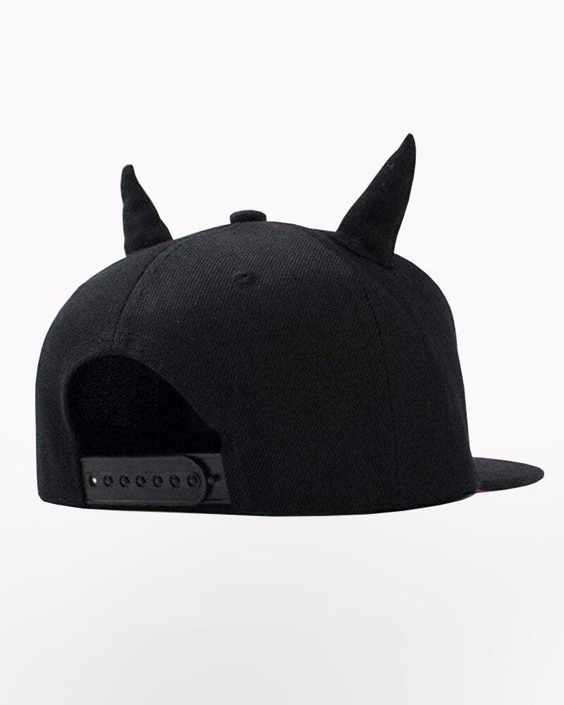 Devil Horns Cap at Victoria Macdonell blog