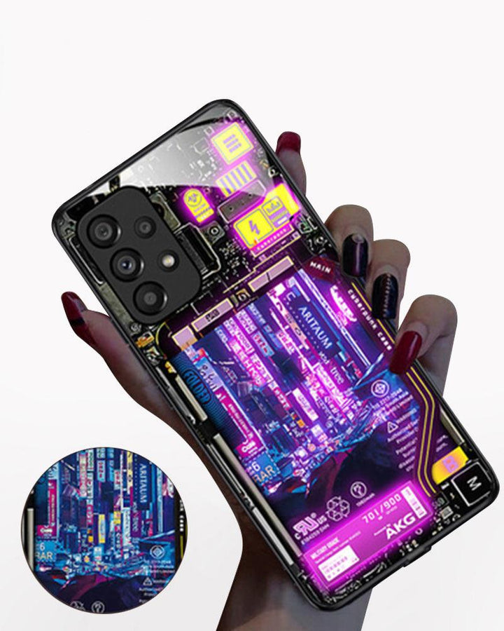 Don't Get Noticed Cyber LED Flash Phone Case - Techwear Official