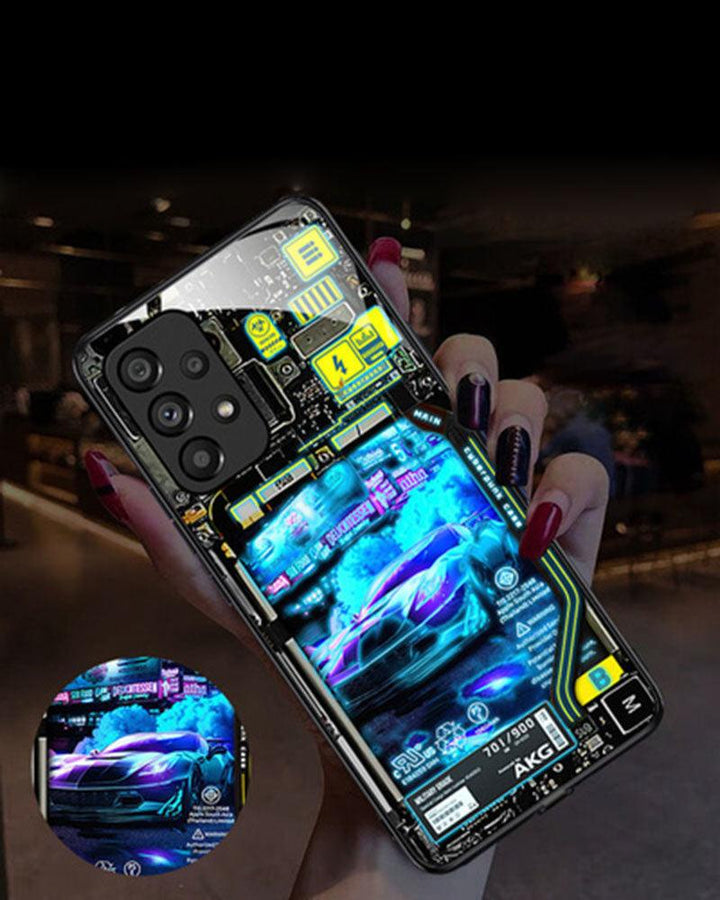 Don't Get Noticed Cyber LED Flash Phone Case - Techwear Official