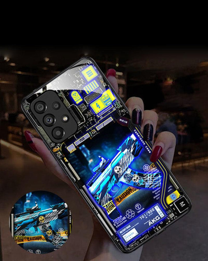 Cyberpunk Illuminated Phone Case Pro Max Cyberpunk Phone Case Led