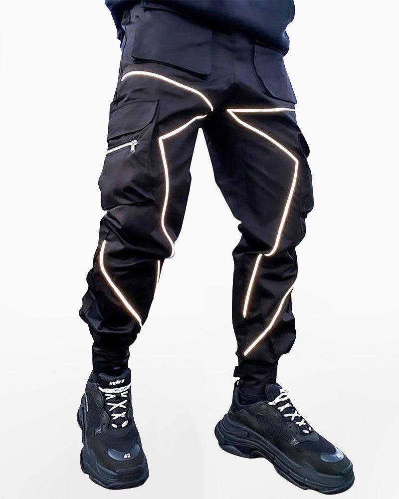 Techwear Combat Reflective Pants|Cargo Pants – Techwear Official