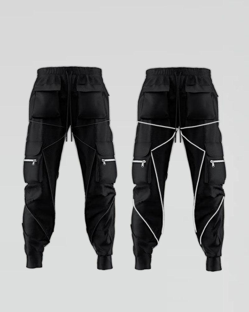Don't Wanna Try Reflective Combat Pants - Techwear Official