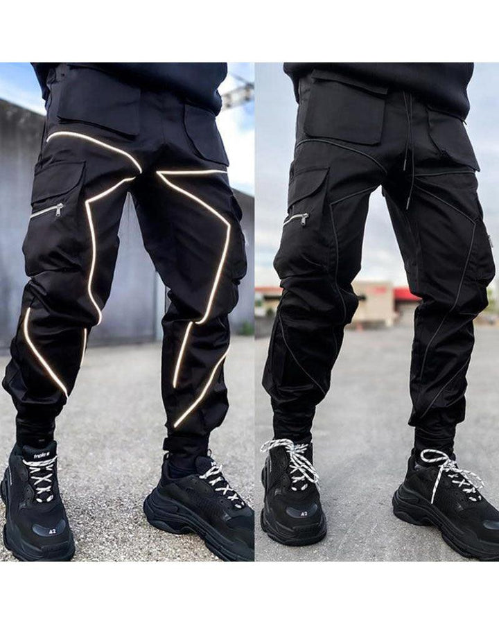 Don't Wanna Try Reflective Combat Pants - Techwear Official
