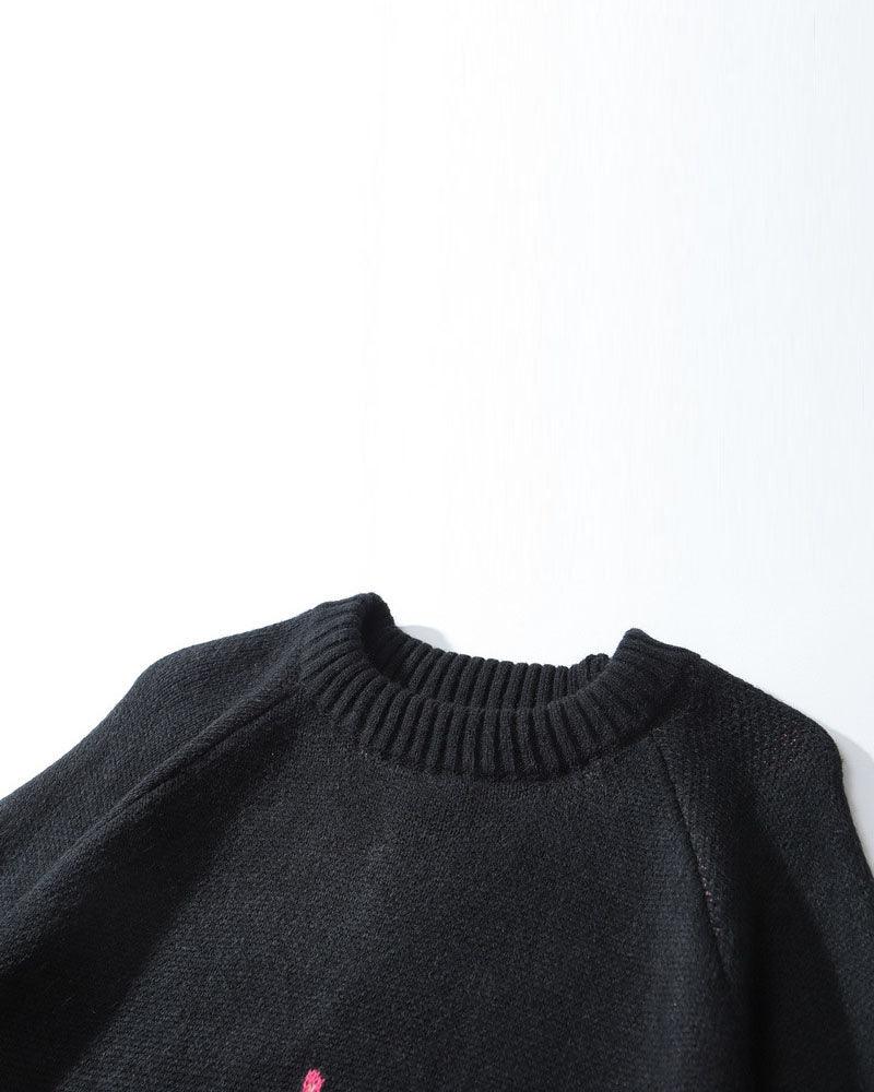 Down In Flames Loose Sweater - Techwear Official