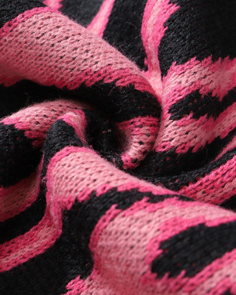 Down In Flames Loose Sweater - Techwear Official