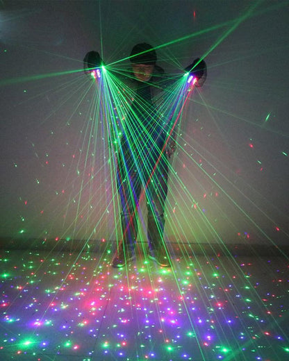 Dramatic Flair Color Laser Gloves - Techwear Official