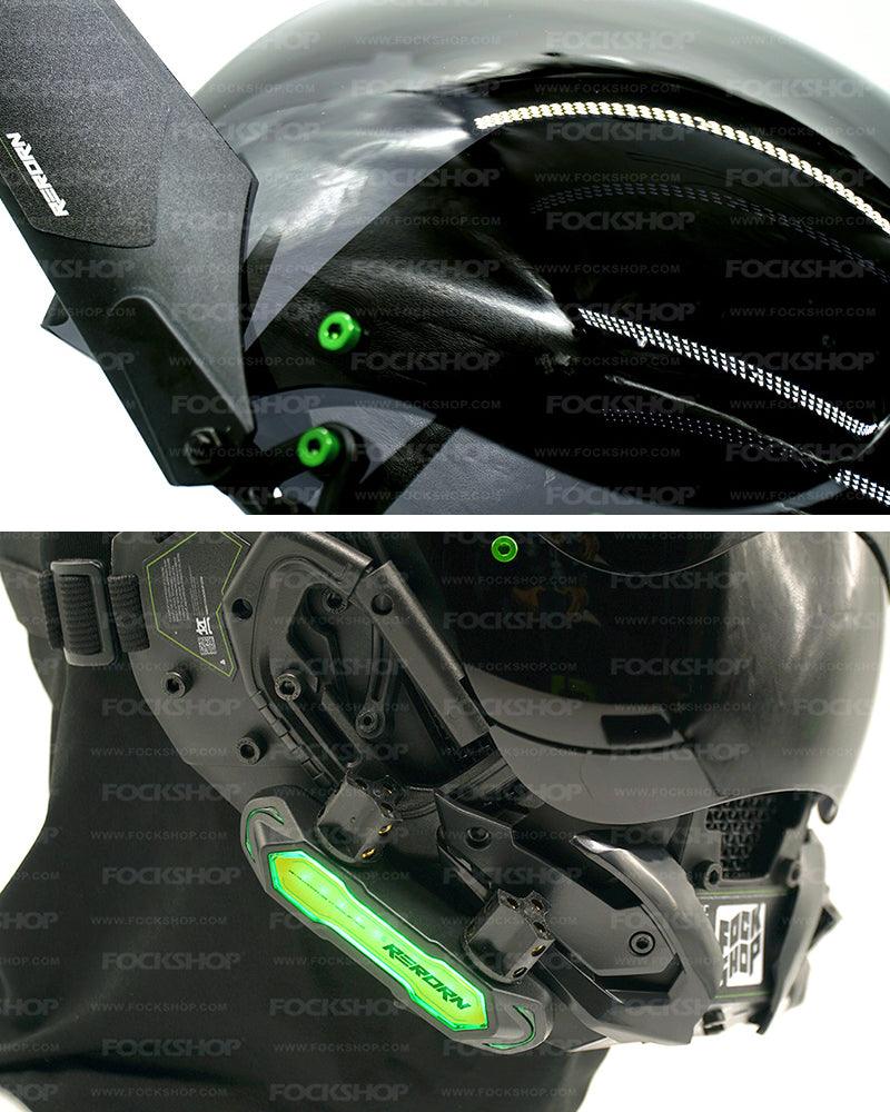 Earn Your Wings Cyberpunk Mask - Techwear Official