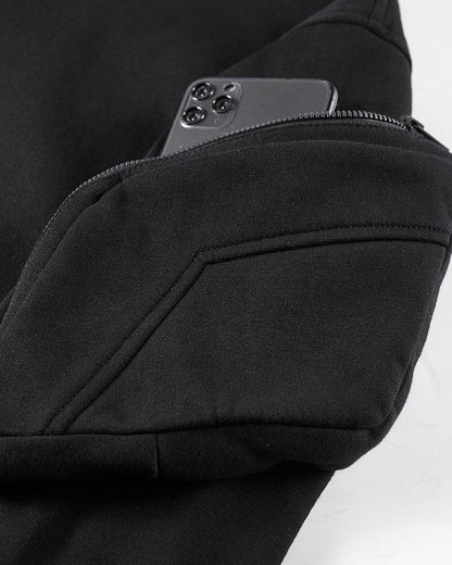 Embrace The Cold Wind Mask Hoodie - Techwear Official