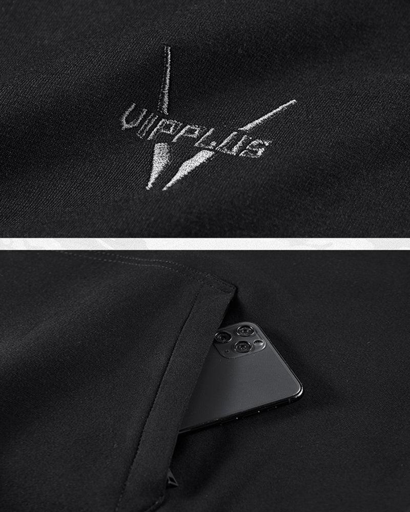 Embrace The Cold Wind Mask Hoodie - Techwear Official