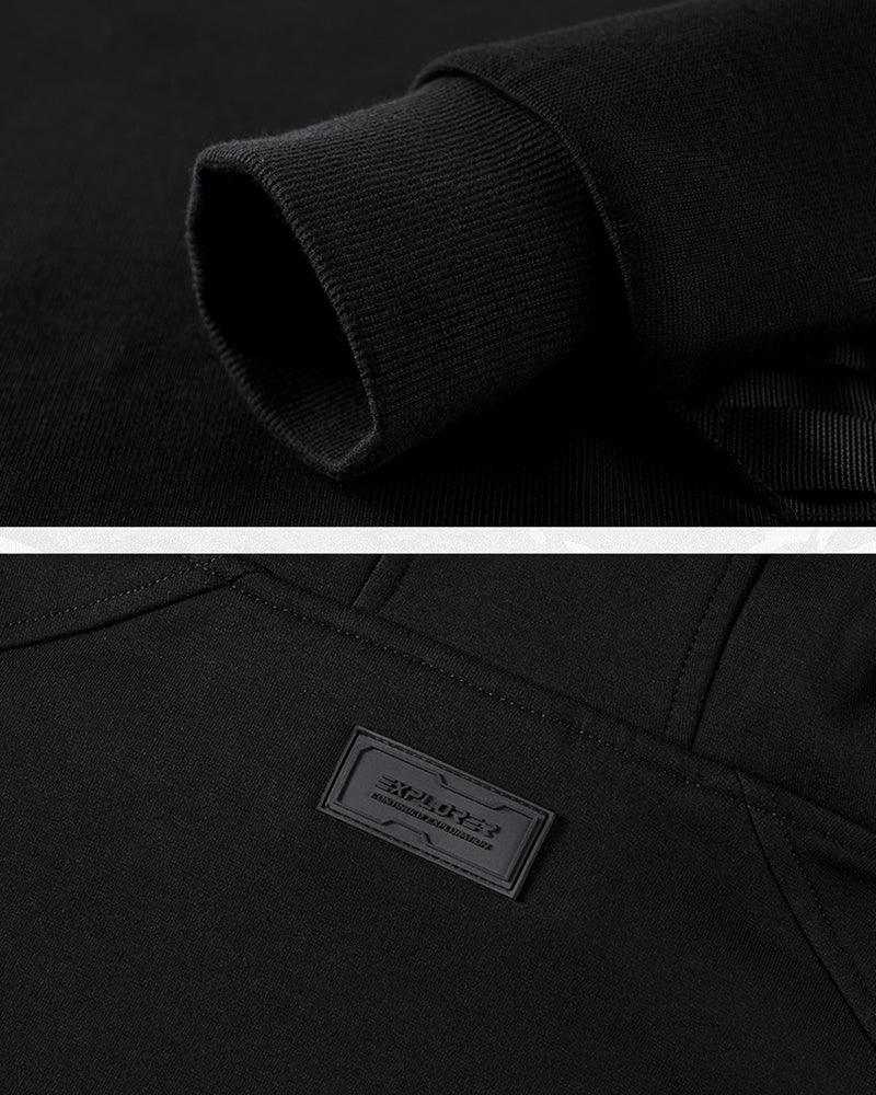 Embrace The Cold Wind Mask Hoodie - Techwear Official