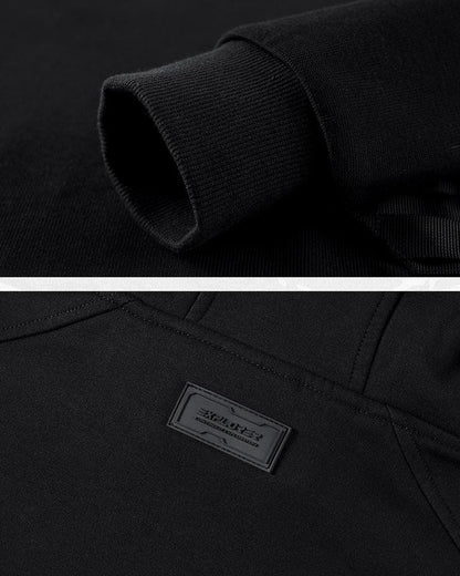 Embrace The Cold Wind Mask Hoodie - Techwear Official