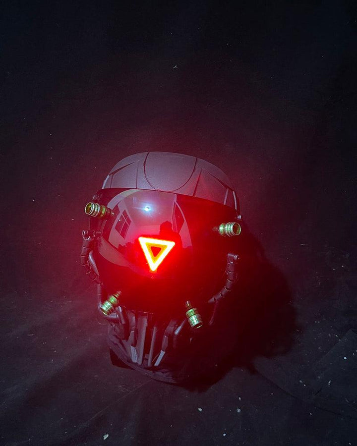 End The Battle Cyberpunk Helmet Mask – Techwear Official
