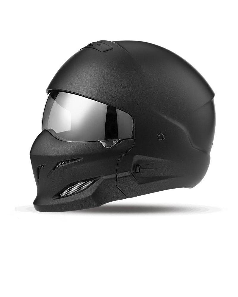 Enjoy The Trip Black Warrior Motorcycle Helmet - Techwear Official