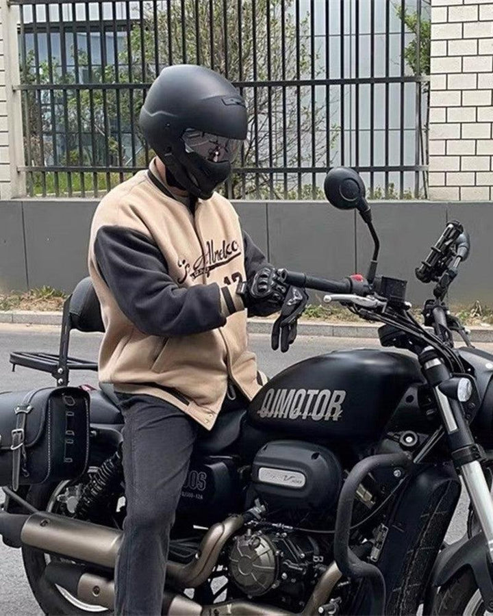 Enjoy The Trip Black Warrior Motorcycle Helmet - Techwear Official