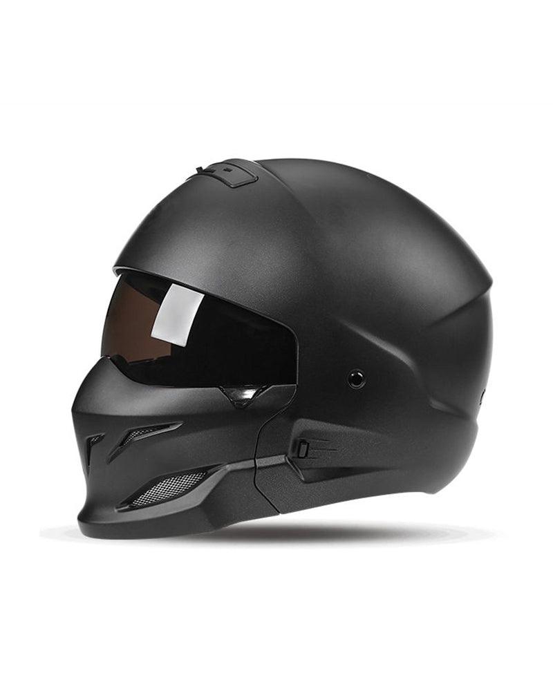 Enjoy The Trip Black Warrior Motorcycle Helmet - Techwear Official