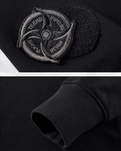 Feel The Life Samurai Badge Sweatshirt - Techwear Official
