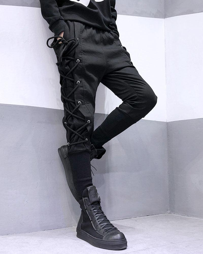 Follow Me Freely Drawstring Jogger Pants - Techwear Official