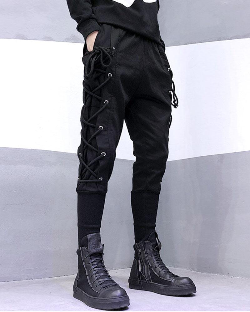 Follow Me Freely Drawstring Jogger Pants - Techwear Official