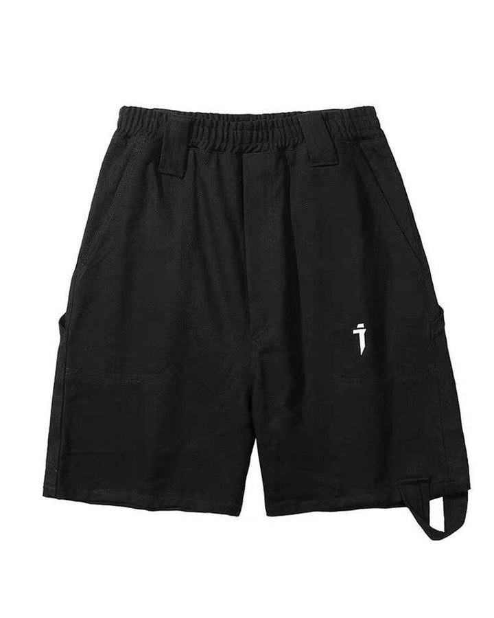 Forever Friend Strap Design Shorts - Techwear Official