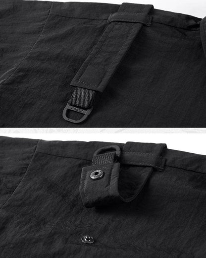 Functional Chest Bag Cargo Shirt - Techwear Official