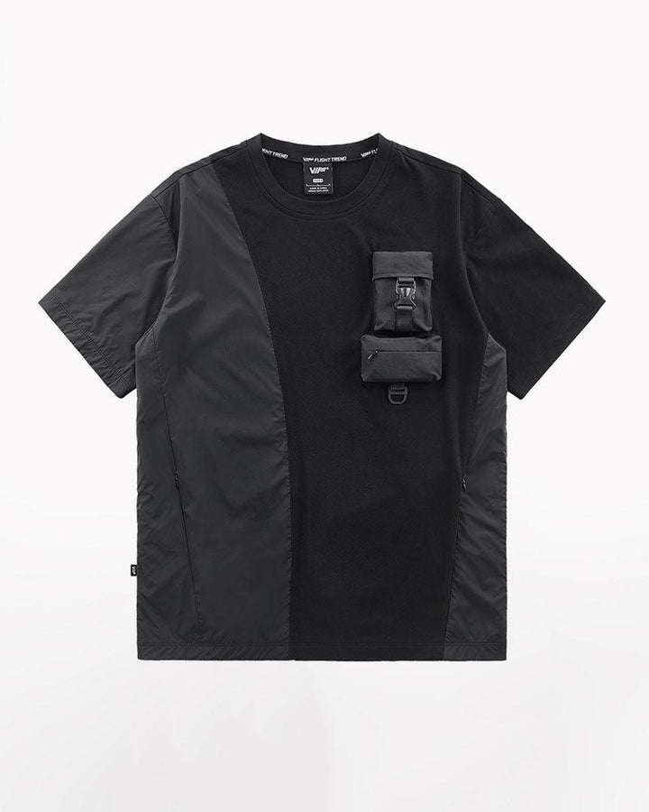 Functional Chest Bag Cargo T-Shirt - Techwear Official