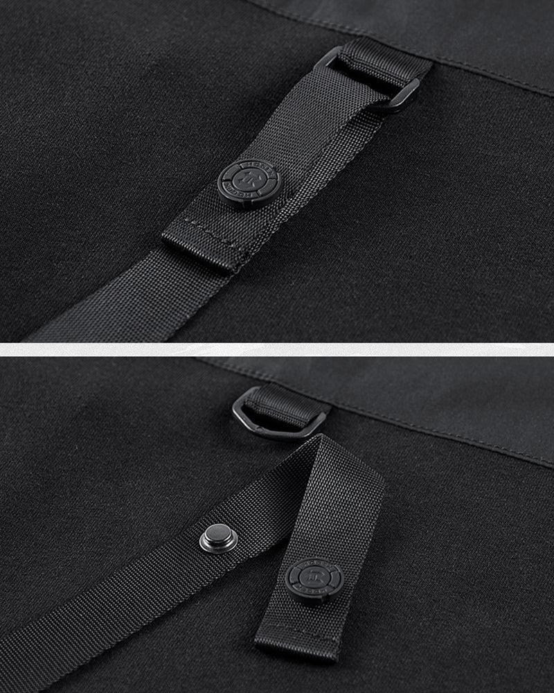 Functional Chest Bag Ribbon T-Shirt - Techwear Official