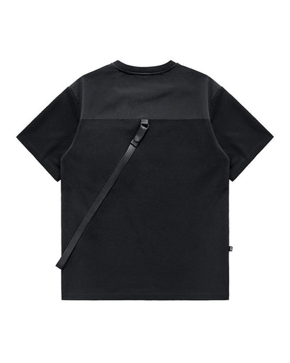 Functional Chest Bag Ribbon T-Shirt - Techwear Official
