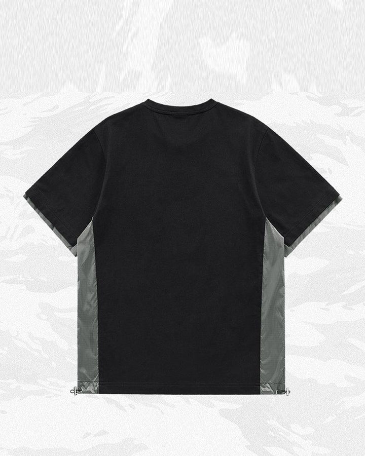 Functional Fake Two Chest Bag T-Shirt - Techwear Official