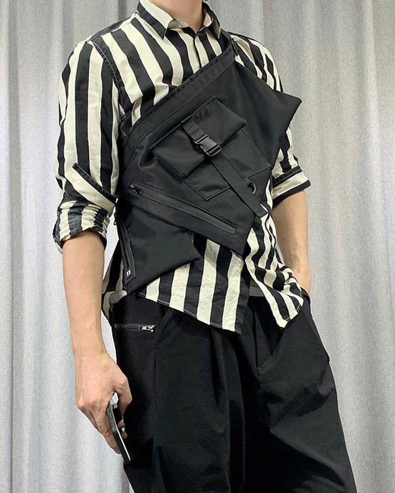 crossbody sling bag,chest sling bag,,sling bag,messenger bag,crossbody messenger bag,waterproof sling bag,mens sling bag,mens sling bag,sling bag for men,best sling bag,black sling bag,large sling bag,techwear,tech wear,affordable techwear,techwear fashion,Japanese techwear,urban streetwear