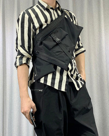 crossbody sling bag,chest sling bag,,sling bag,messenger bag,crossbody messenger bag,waterproof sling bag,mens sling bag,mens sling bag,sling bag for men,best sling bag,black sling bag,large sling bag,techwear,tech wear,affordable techwear,techwear fashion,Japanese techwear,urban streetwear
