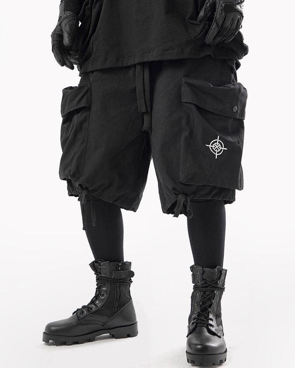 Functional Large Pocket Cargo Shorts - Techwear Official