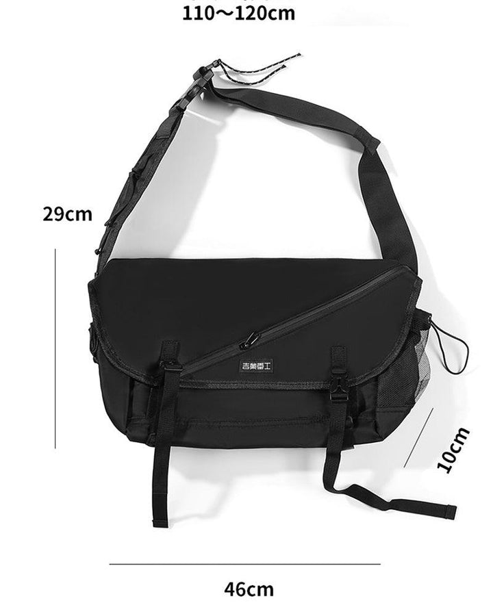 Functional Messenger Chest Bag - Techwear Official