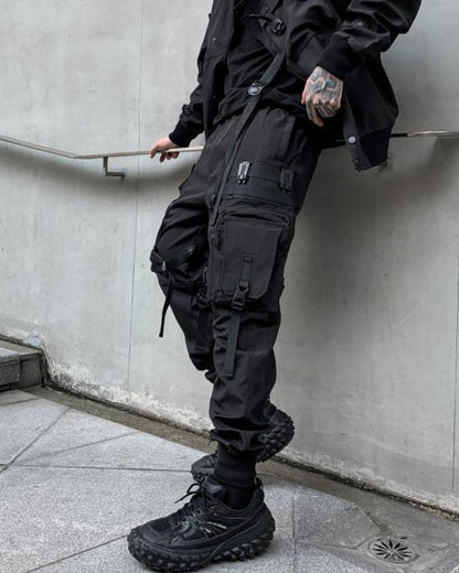 Functional Multi-Pocket Cargo Pants - Techwear Official