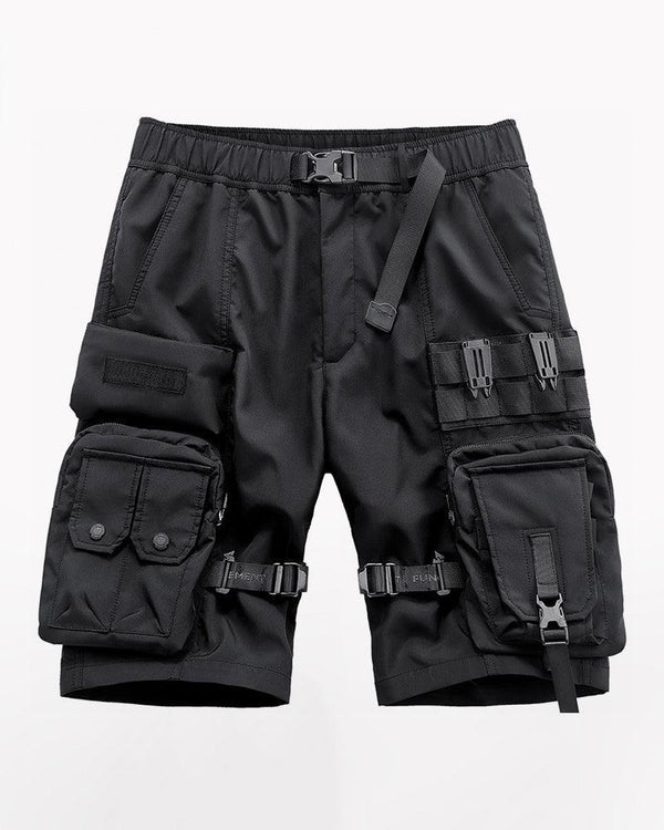 Functional Multi-Pocket Shorts - Techwear Official