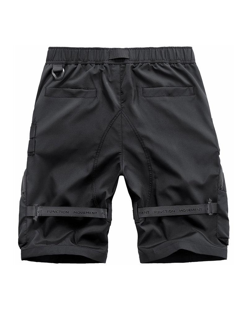 Techwear Multi Pocket Cargo Shorts Techwear Official