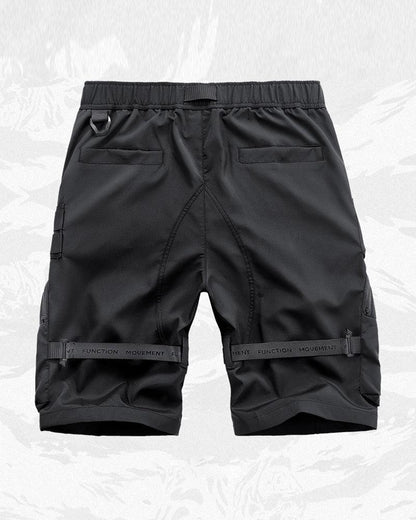 Functional Multi-Pocket Shorts - Techwear Official