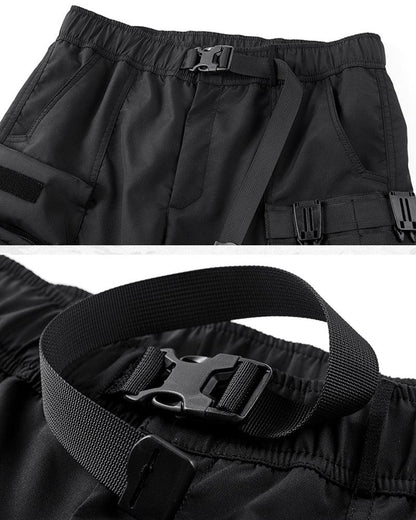 Functional Multi-Pocket Shorts - Techwear Official
