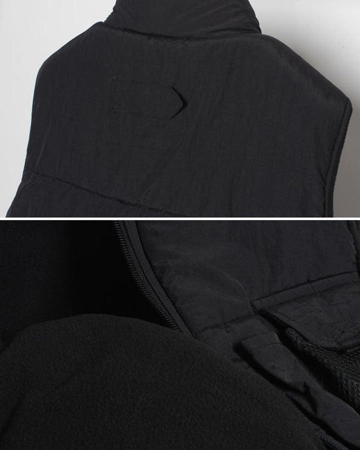 Functional Multi-Pocket Winter Vest - Techwear Official