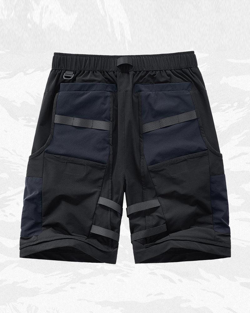 Functional Multi-pockets Quick-drying Cargo Shorts - Techwear Official