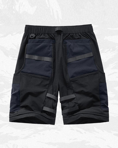Functional Multi-pockets Quick-drying Cargo Shorts - Techwear Official