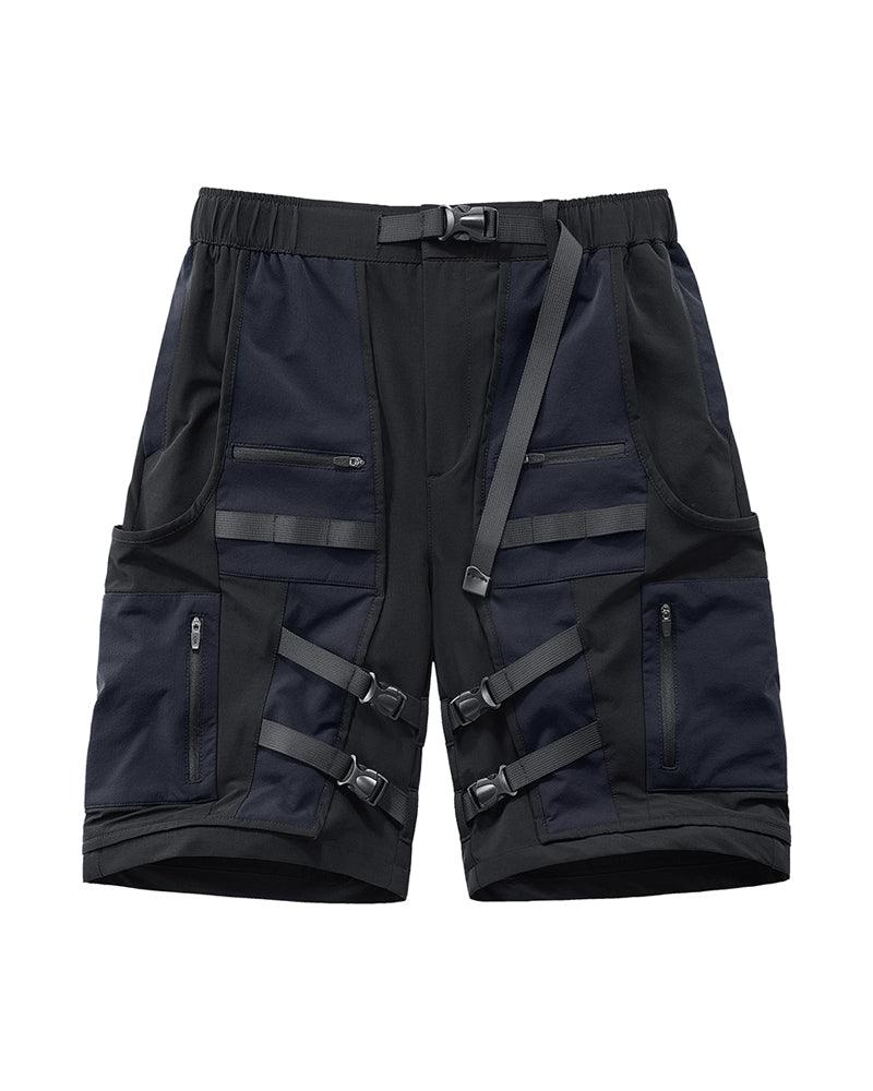 Functional Multi-pockets Quick-drying Cargo Shorts - Techwear Official