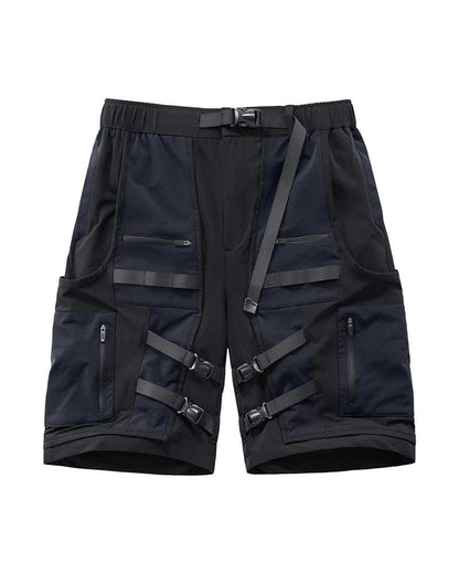 Functional Multi-pockets Quick-drying Cargo Shorts - Techwear Official