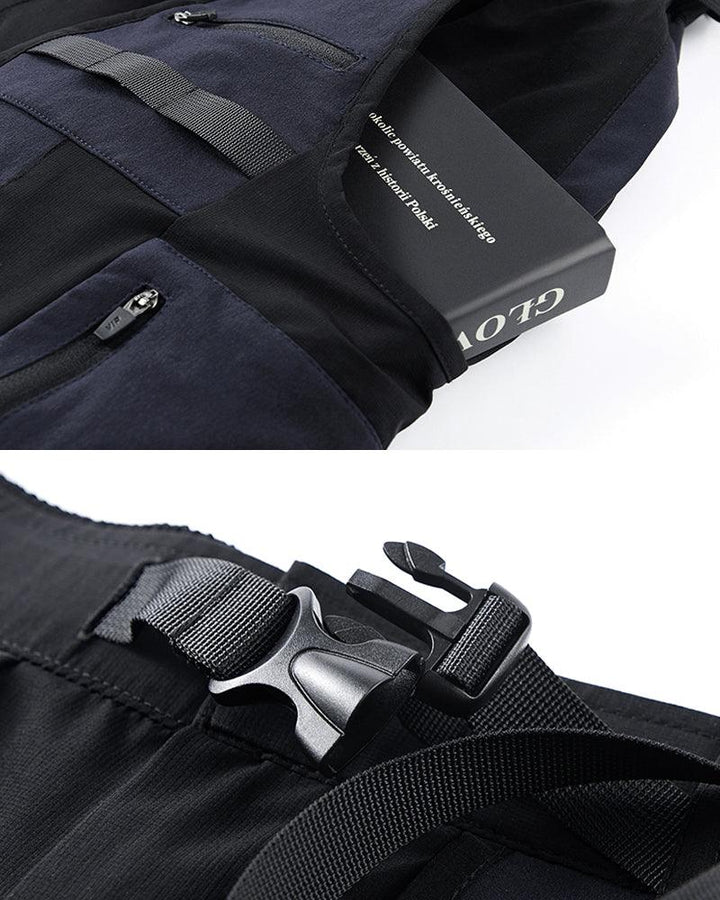 Functional Multi-pockets Quick-drying Cargo Shorts - Techwear Official