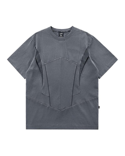 Functional Reflective Strip Splicing T-Shirt - Techwear Official