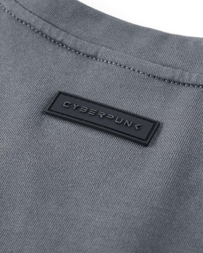 Functional Reflective Strip Splicing T-Shirt - Techwear Official