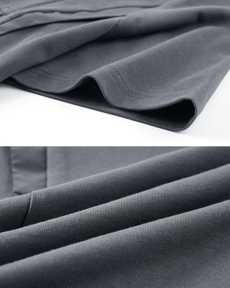 Functional Reflective Strip Splicing T-Shirt - Techwear Official