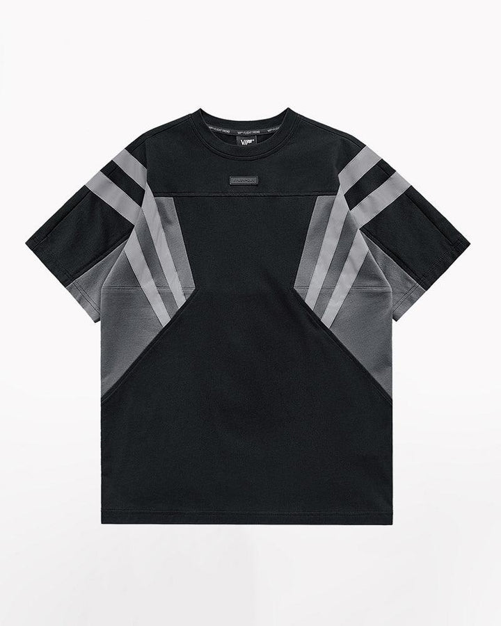 Functional Summer Reflective Strip T-Shirt - Techwear Official