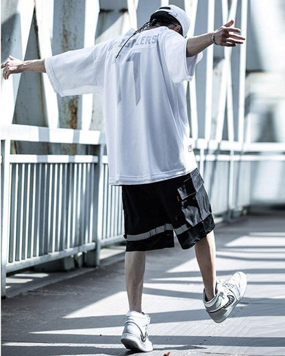 Get A Hint Fake Two Short Sleeve T-Shirt - Techwear Official